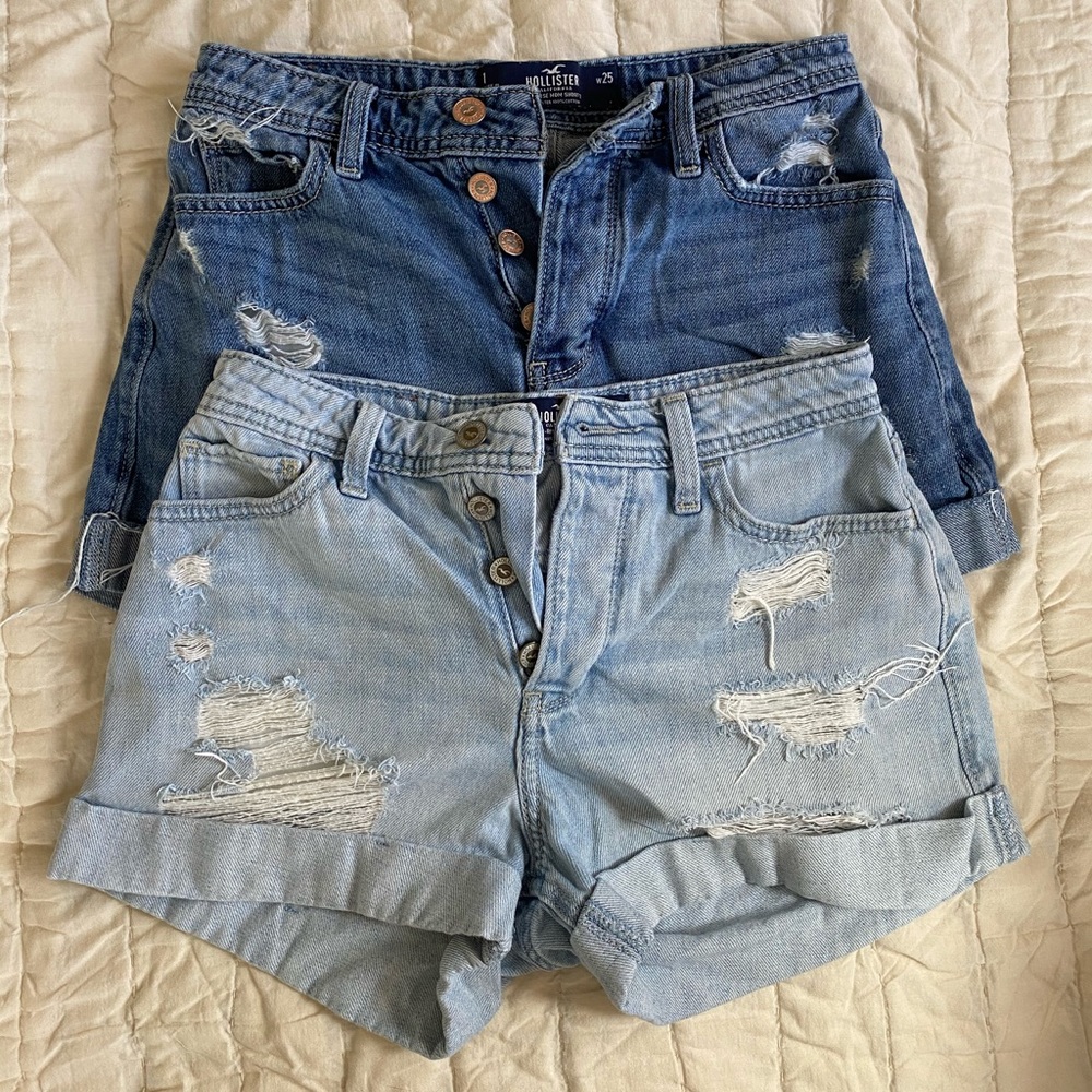 Hollister Jean Shorts (selling ONLY as a set)